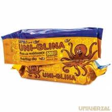 Modelinas UNILINE, UNL-0088, rudas 500g