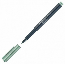 Rašiklis piešimui FaberCastell 294, žalios metallic spalvos