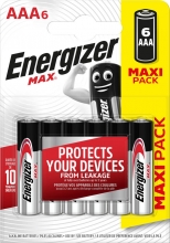 Baterija ENERGIZER MAX LR03 AAA BL6