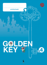 Anglų kalbos pratybų sąsiuvinis 4klasė 2dalis tretieji mokymo metai Golden key.