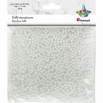 Polistirolio burbulu rinkinys 20 mg