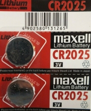 Baterija CR2025 , Lithium , Maxell , 1 vnt.