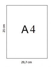 Popierius braižybai A4 250g UPM Fine 100 lapų