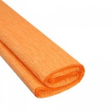 Krepinis popierius oranžinis 0,5x2m