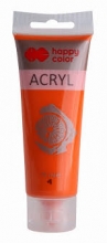 Akriliniai dažai Happy Color 75ml oranžinis 4