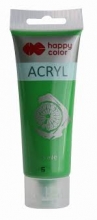 Akriliniai dažai Happy Color 75ml žalias 5