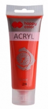 Akriliniai dažai Happy Color 75ml šv.-raudonas 24