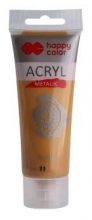 Akriliniai dažai Happy Color 75ml auksinis Nr.11