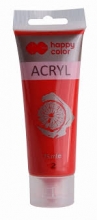 Akriliniai dažai Happy Color 75ml raudonas 2