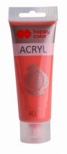 Akriliniai dažai Happy Color 75ml koralo spalva 40