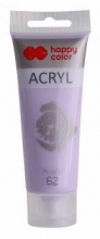 Akrilinai dažai Happy Color 75ml levandos spalva 62
