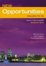 Anglų kalbos pratybos New opportunities upper intermediate