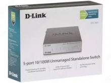 Tinklo šakotuvas D-Link DES-1005D 5 lizdų UTP 10 100 Mbps