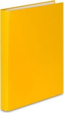 Segtuvas A4 25mm 2-ių žiedų VauPe tv.kartono geltonas
