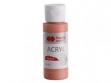 Akriliniai dažai Happy Color 60ml. matinis koralinės sp.