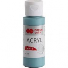 Akriliniai dažai Happy Color 60ml. matinis mėlyno krištolo sp.