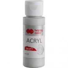 Akriliniai dažai Happy Color 60ml. matinis pilka sp.