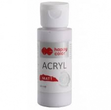Akriliniai dažai Happy Color 60ml. matinis perlamutrinės sp.