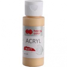 Akriliniai dažai Happy Color 60ml. matinis persiko sp