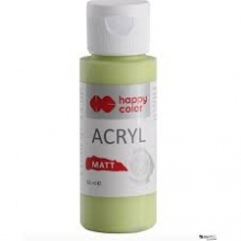 Akriliniai dažai Happy Color 60ml. matinis salotinės sp.