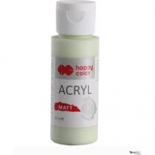 Akriliniai dažai Happy Color 60ml. matinis švesiai žalsva sp.