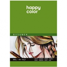 Piešimo albumas A4 15l. 300gm2 Happy Color