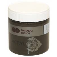 Akriliniai dažai Happy Color 250ml Tamsios alyvuogių spalvos (56)