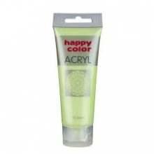 Akriliniai dažai Happy Color 75ml metalikas žalios citrinos sp. Nr.511