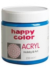 Akrilas Happy Color 250ml mėlyna sp.