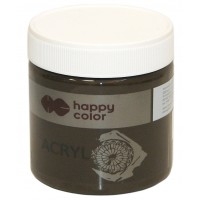 Akriliniai dažai Happy Color 250ml tamsiai ruda sp.