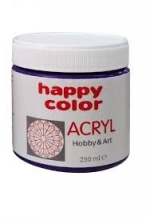 Akrilas Happy Color 250ml violetinis 6