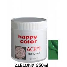 Akrilas Happy Color 250ml žalia sp.