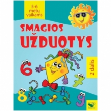 Smagios užduotys 5-6 metų vaikams 2dalis