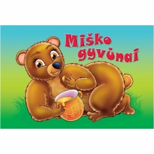 MIŠKO GYVŪNAI (kartoninė knyga)