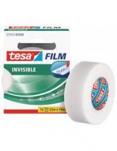 Permatoma lipni juostelė TESA Invisible Self-Adhesive Tape, užklijavus nematoma,lengva naudotis, 33m x 19mm