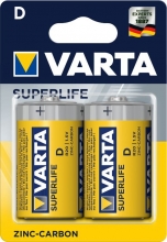 Baterija Varta Superlife R20 D 2vnt