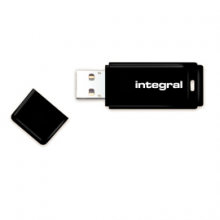 Atmintinė USB INTEGRAL 64GB , juodos sp.