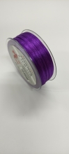 Atlasinė juostelė violetinė sp. 3mm 35m