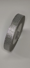 Blizgi dekoratyvinė juostelė 1,5 mm, sidabro spalvos
