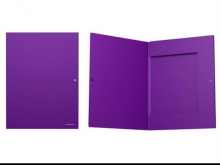 Aplankas-dėklas A4, 8mm, su spaustuku EK43116 ErichKrause violetinis