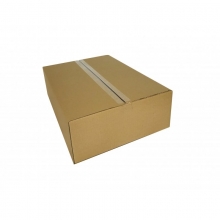 Kartoninė dėžutė siuntiniams, 400x380x170mm, ruda