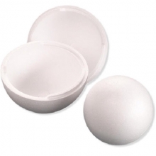 Polistirolio burbulas iš 2 dalių, 15cm
