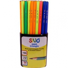 Pieštukas paprastas SIVO NEON HB įv. spalvų