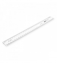 Liniuotė 50cm Nr.2039 skaidraus plastiko PENWORD