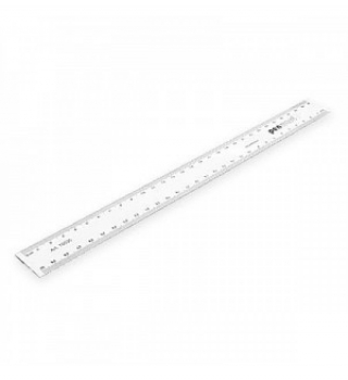 Liniuotė 50cm Nr.2039 skaidraus plastiko PENWORD