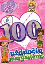 Knyga 100 Užduočių mergaitėms