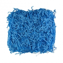 Gofruoto popieriaus juostelės HobbyTime, 50g, 3mm pločio, šviesiai mėlynos spalvos