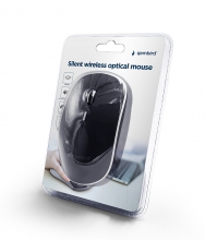 Kompiuterinė pelė belaidė MUSW-4BS-01 USB, juoda