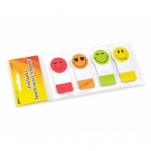 Indeksai žymekliai PENWORD 25x60mm SMILE nr.ZI-19, popieriniai