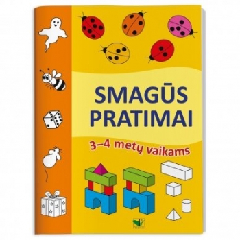 Smagūs pratimai 3-4 metų vaikams